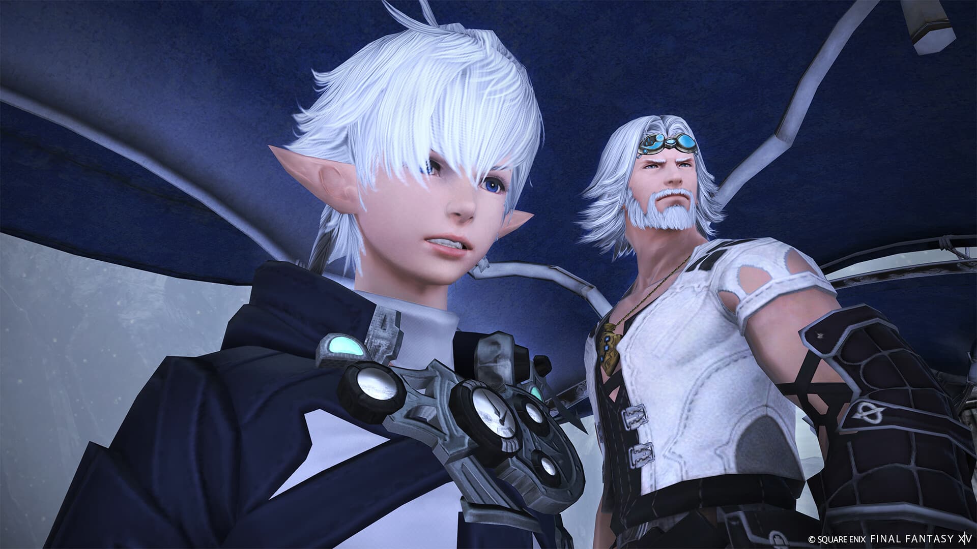 FINAL FANTASY XIV Online: ファンタジーの闘技場で、冒険者たちが大型の敵と戦っている。